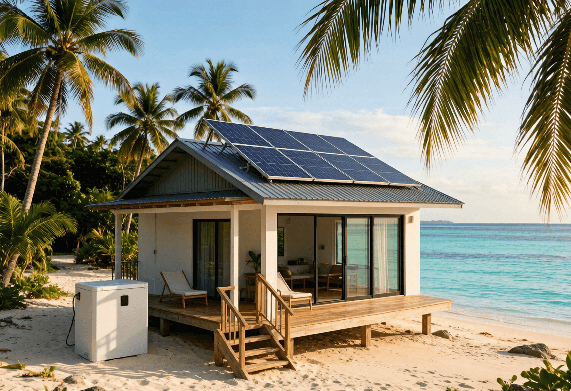 Diesel replacement for island homestays