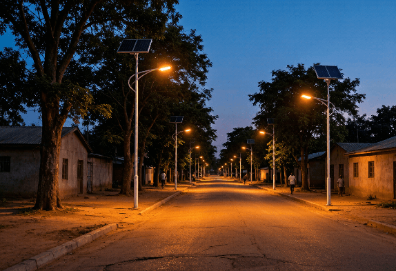 Community road lighting rollout